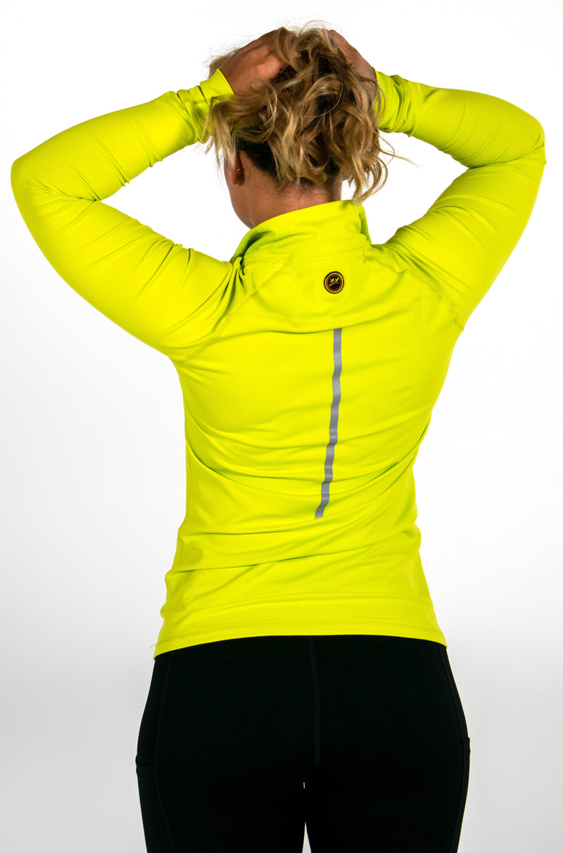 Cottage Half Zip - Chartreuse