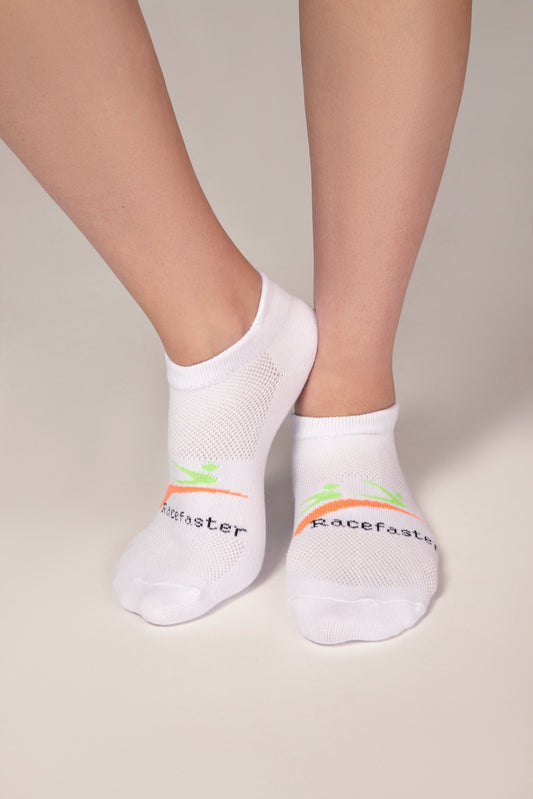 Fairway Running Sock - White