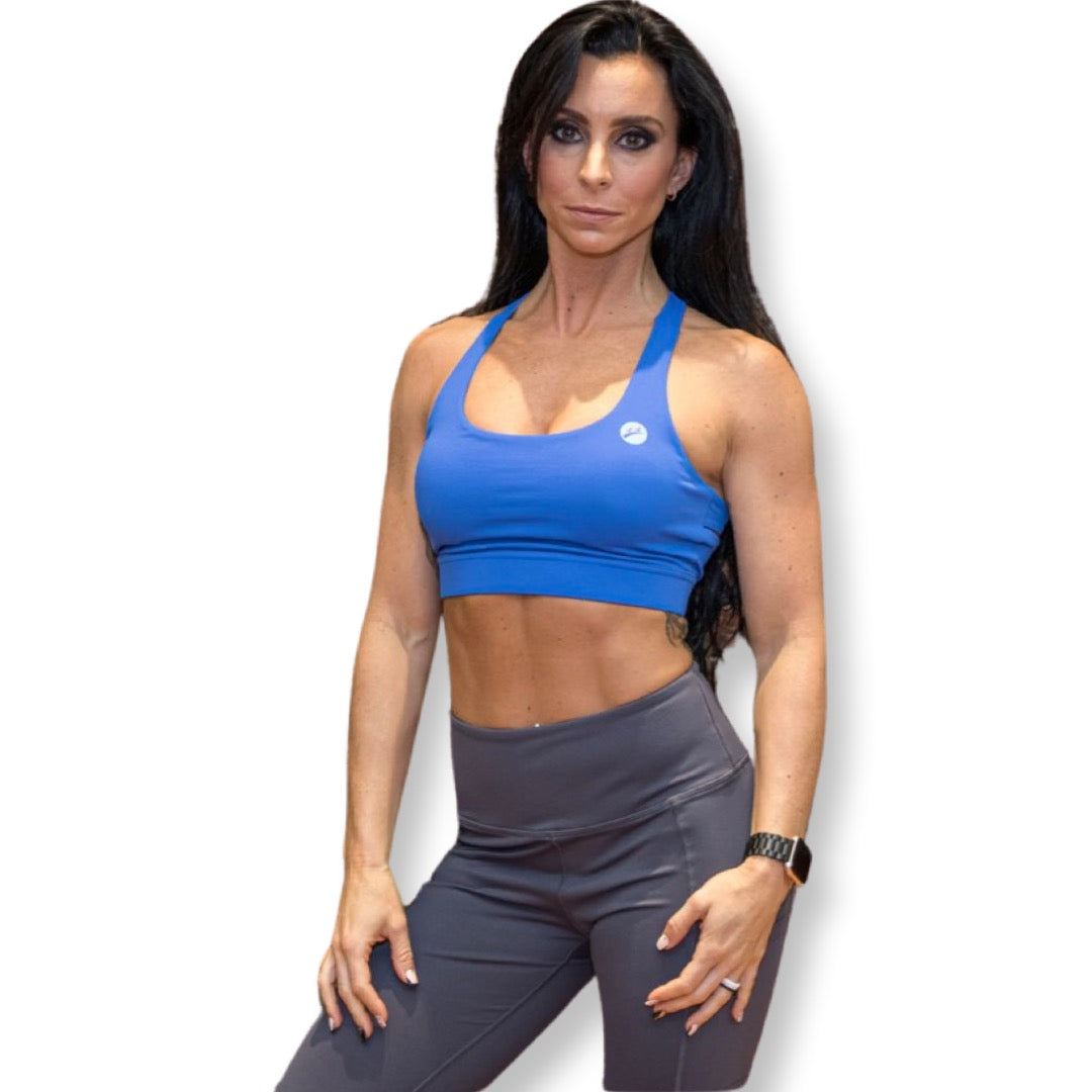 Wyndemere Sports Bra - Sapphire