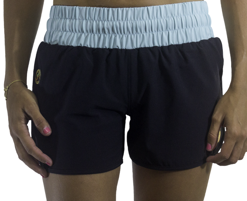 Leone Short - Black/Seafoam