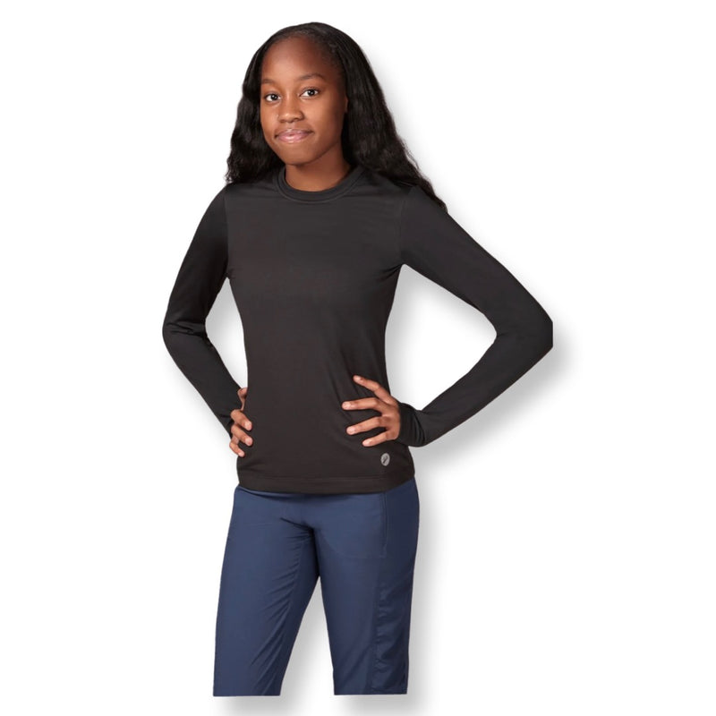 Waverly Micro Fleece Lined Long Sleeve - Black