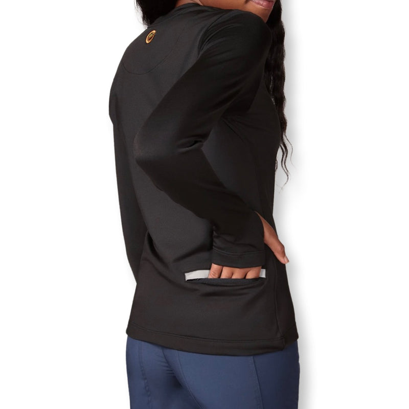 Waverly Micro Fleece Lined Long Sleeve - Black