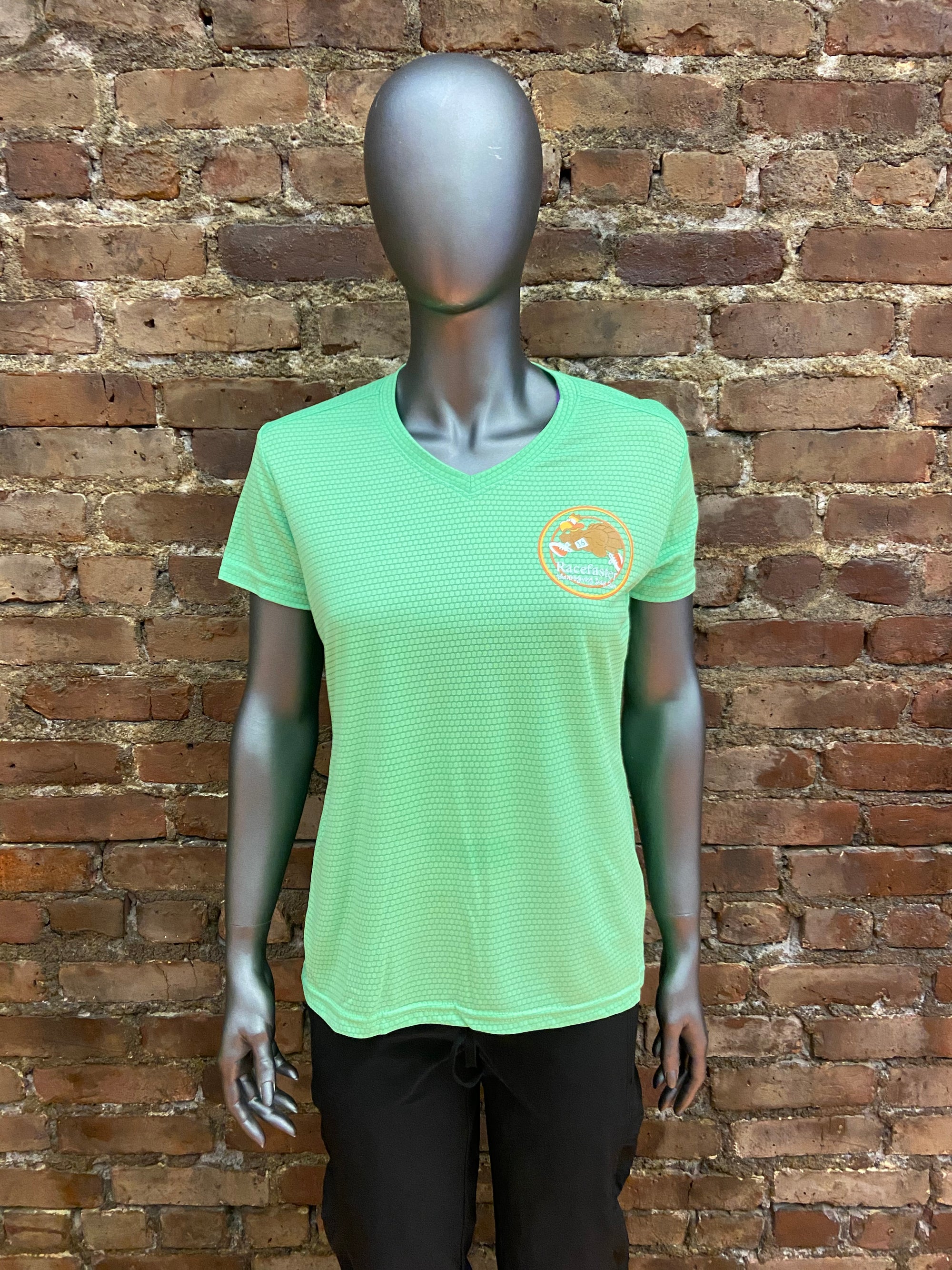 Women's Racefaster Thanksgiving 5K 2020 Tee - Green